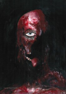ohne Titel / Aquarell auf Papier / 21 x 29,7cm / 2013