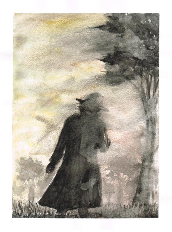 DIENSTAG / Aquarell auf Papier / 24 x 32cm / 2014