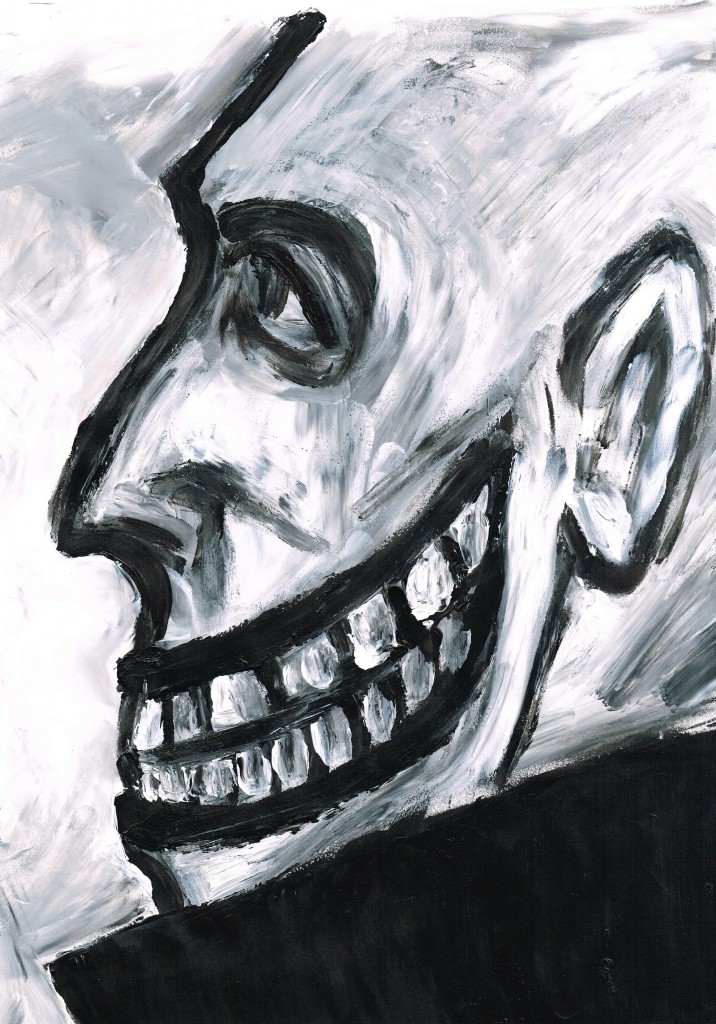 MATTHIAS MUND / Acryl auf Papier / 42,0 x 29,7 cm / 2015