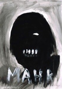 MAHR / Acryl auf Papier / 42,0 x 29,7cm / 2015