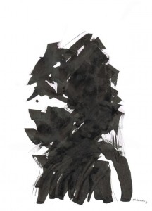 NINJA / Tusche auf Papier / 42,0 x 29,7cm / 2015