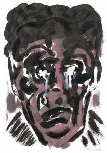 WILLI WEINT AUS WILLKÜR / Tusche auf Papier / 42,0 x 29,7cm / 2015