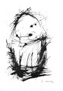 BODO MAG KEIN SAUERKRAUT / Tusche auf Papier / 42,0 x 29,7 cm / 2015