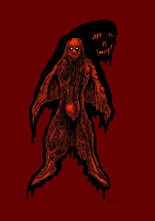 Bjoern Candidus
METAMORPHOSE (Farb-Version) 
Zeichung, digital bearbeitet 
2020