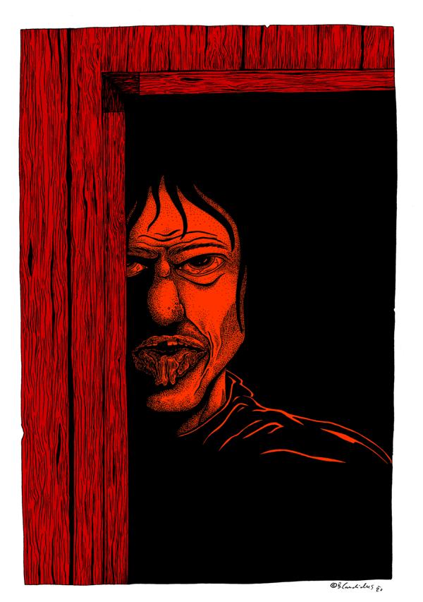 Bjoern Candidus 
DIE KRANKHEIT (Colorierte Version) /
Zeichnung, digital bearbeitet
2020