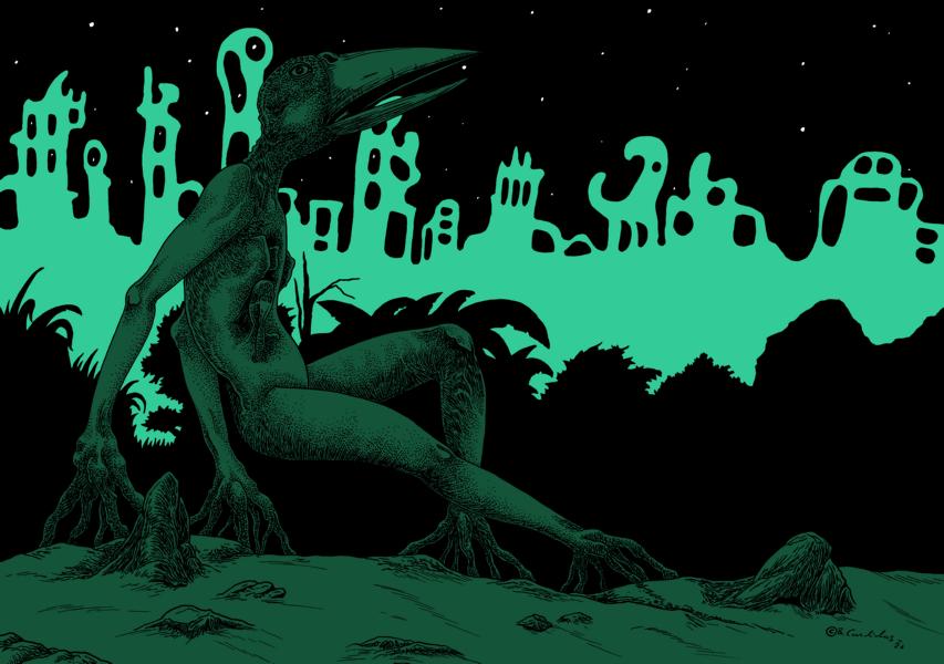 Bjoern Candidus
VOGELBAUM
Zeichnung, digital bearbeitet  
2020