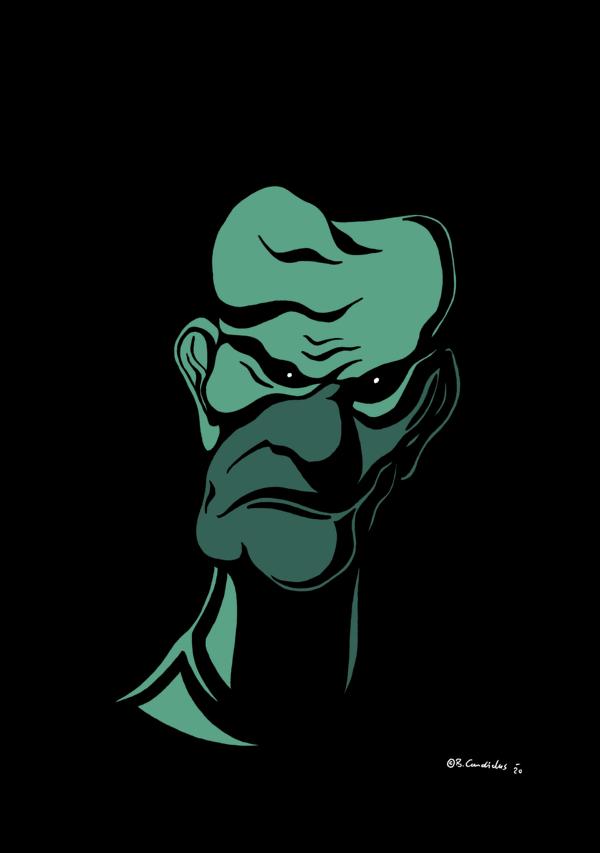 Bjoern Candidus
ANTON (Colorierte Version) 
Zeichnung, digital bearbeitet 
2020