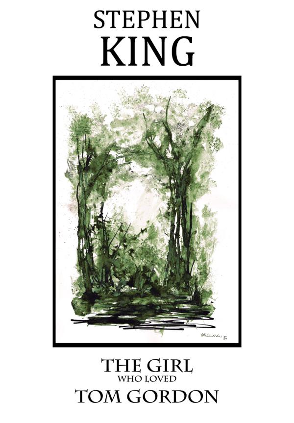 Cover-Entwurf für Stephen Kings Novelle THE GIRL WHO LOVED TOM GORDON (1999) / 2020