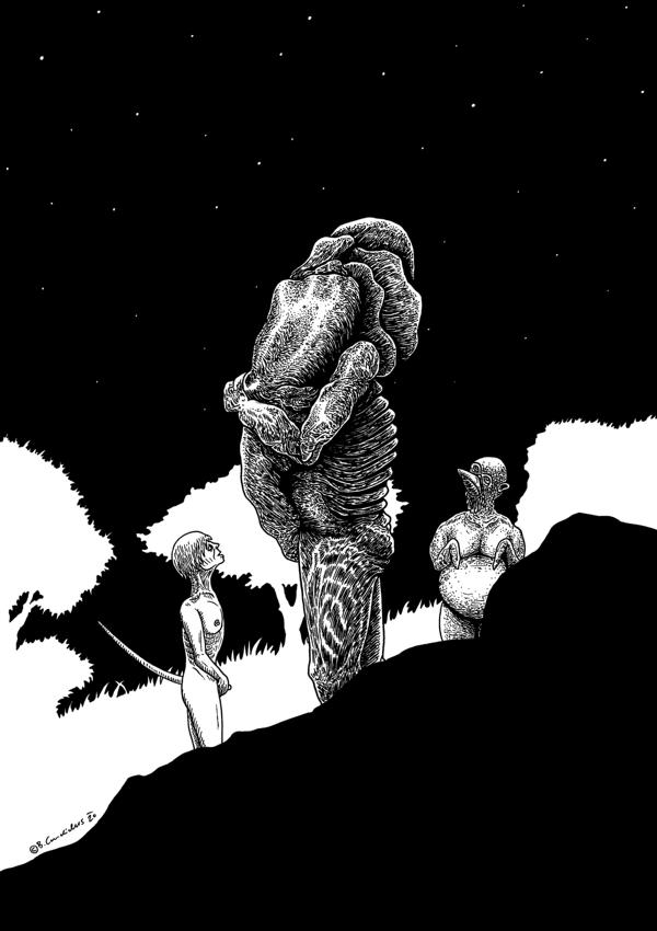 Bjoern Candidus
VERWUNDERUNG ÜBER DEN AUTOKANNIBALEN 
2020 