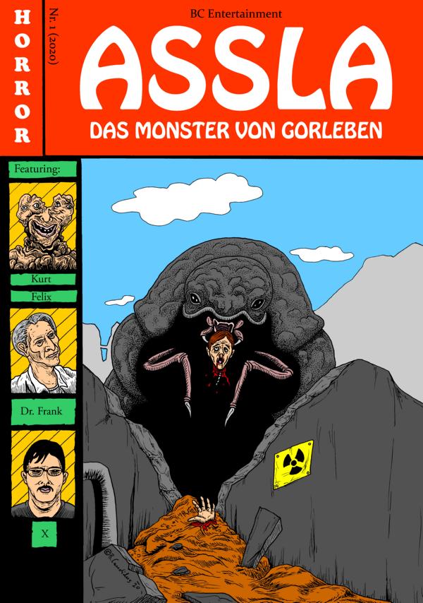 Bjoern Candidus 
ASSLA - DAS MONSTER VON GORLEBEN / 2020