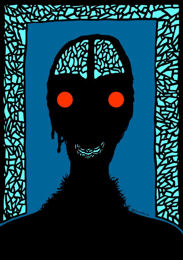 Bjoern Candidus 
SYRO 
Zeichung, digital bearbeitet / 2020